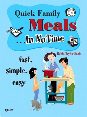 Quick Family Meals In No Time - ebook